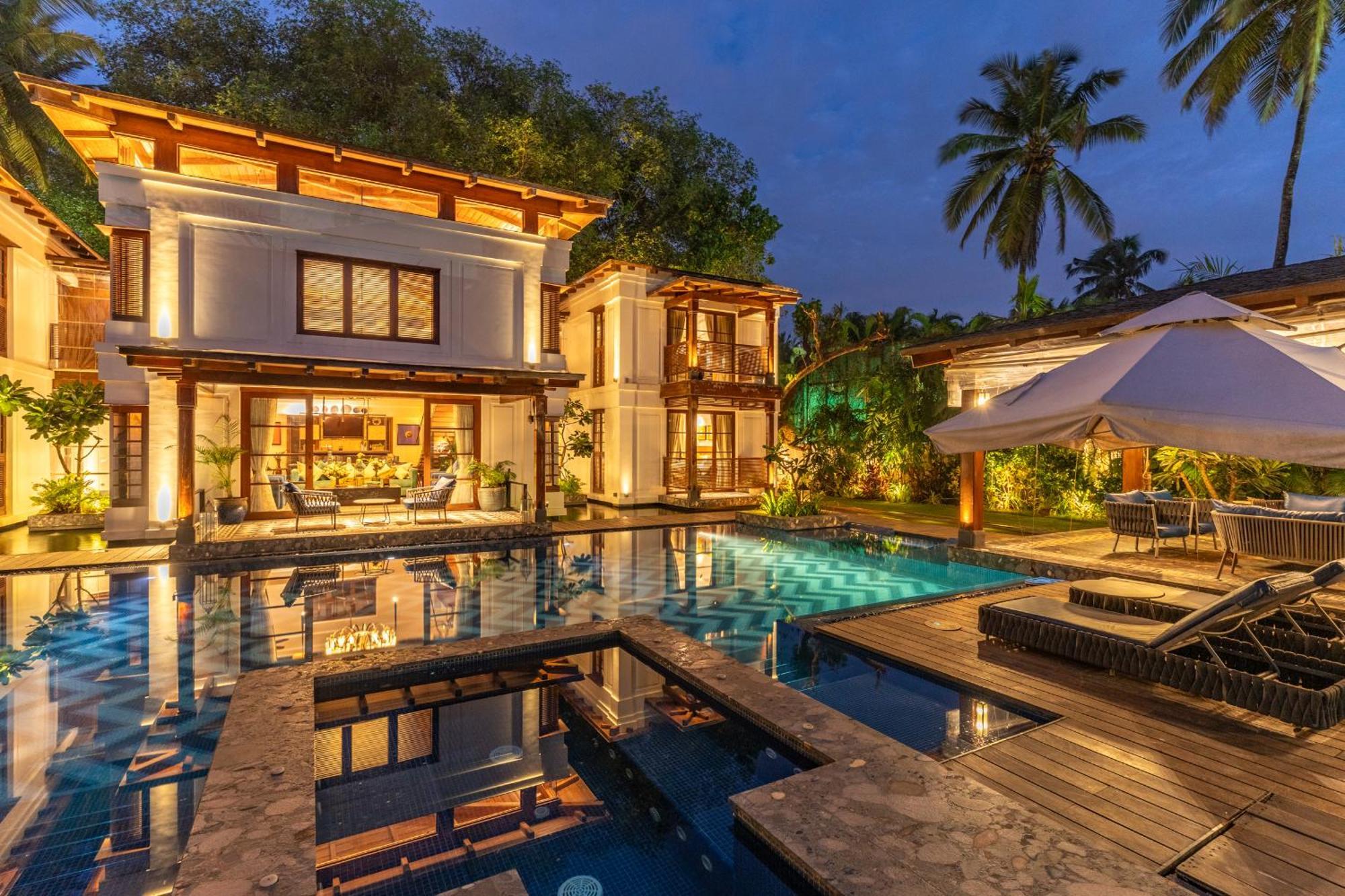 Azara Beach House - 5 Bhk Designer Villa, Candolim Beach Exterior foto